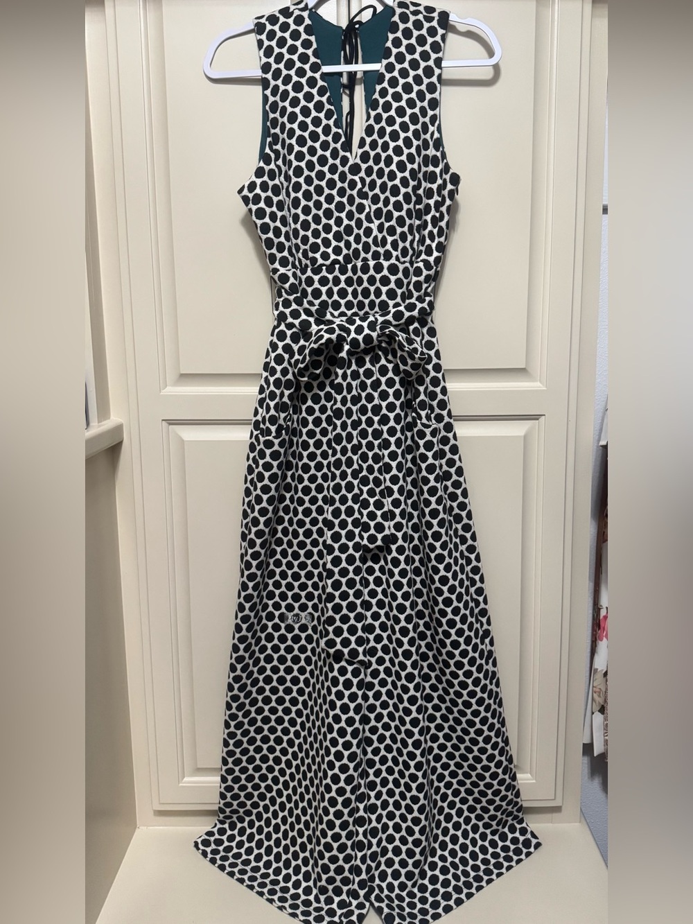 Anthropologie Polka Dot Jumpsuit